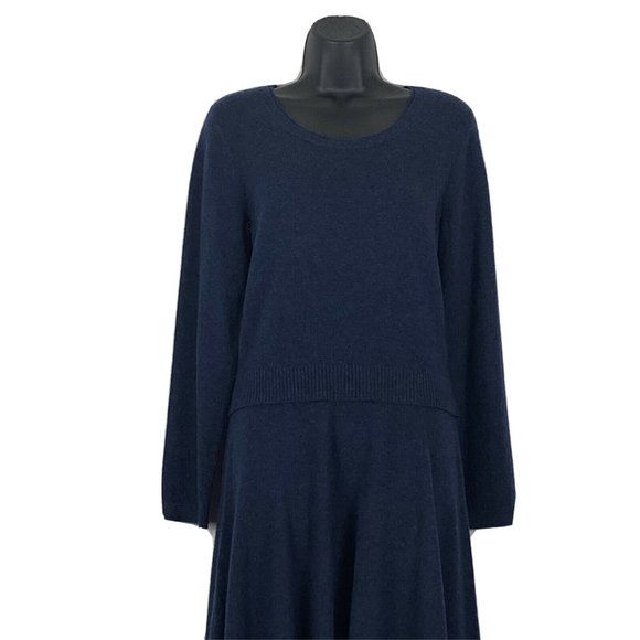 Joie Talissa Wool Cashmere Fit Flare Sweater Dress - Picture 6 of 11